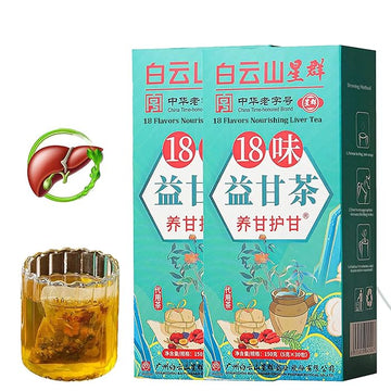 18 Flavors Liver Tea with 18 Different Herbs for Better Liver